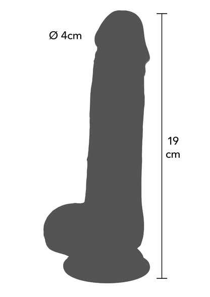 Sliding Skin Dildo Silicone M by Playhouse Rogue