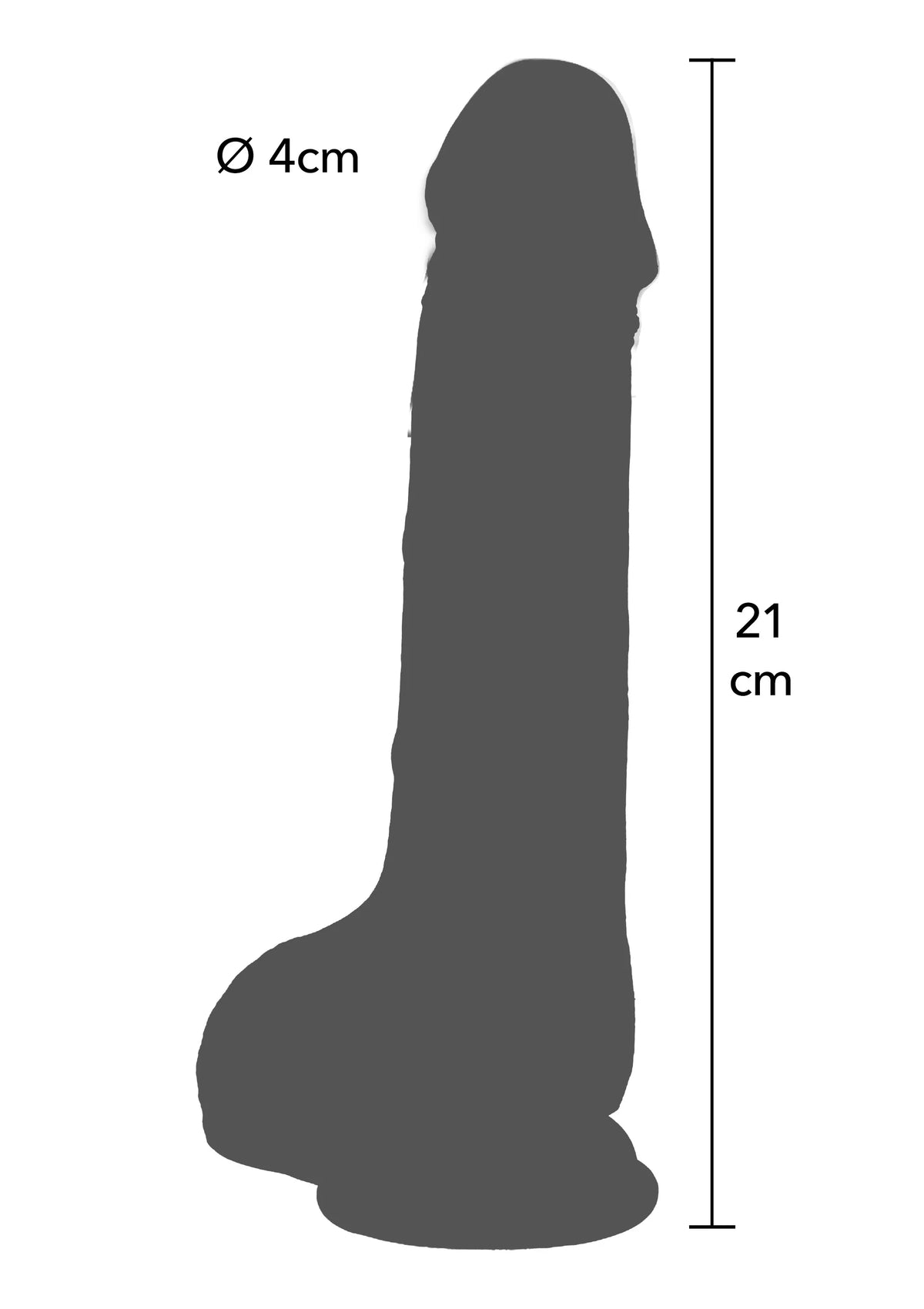 Sliding Skin Dildo Silicone L by Playhouse Rogue