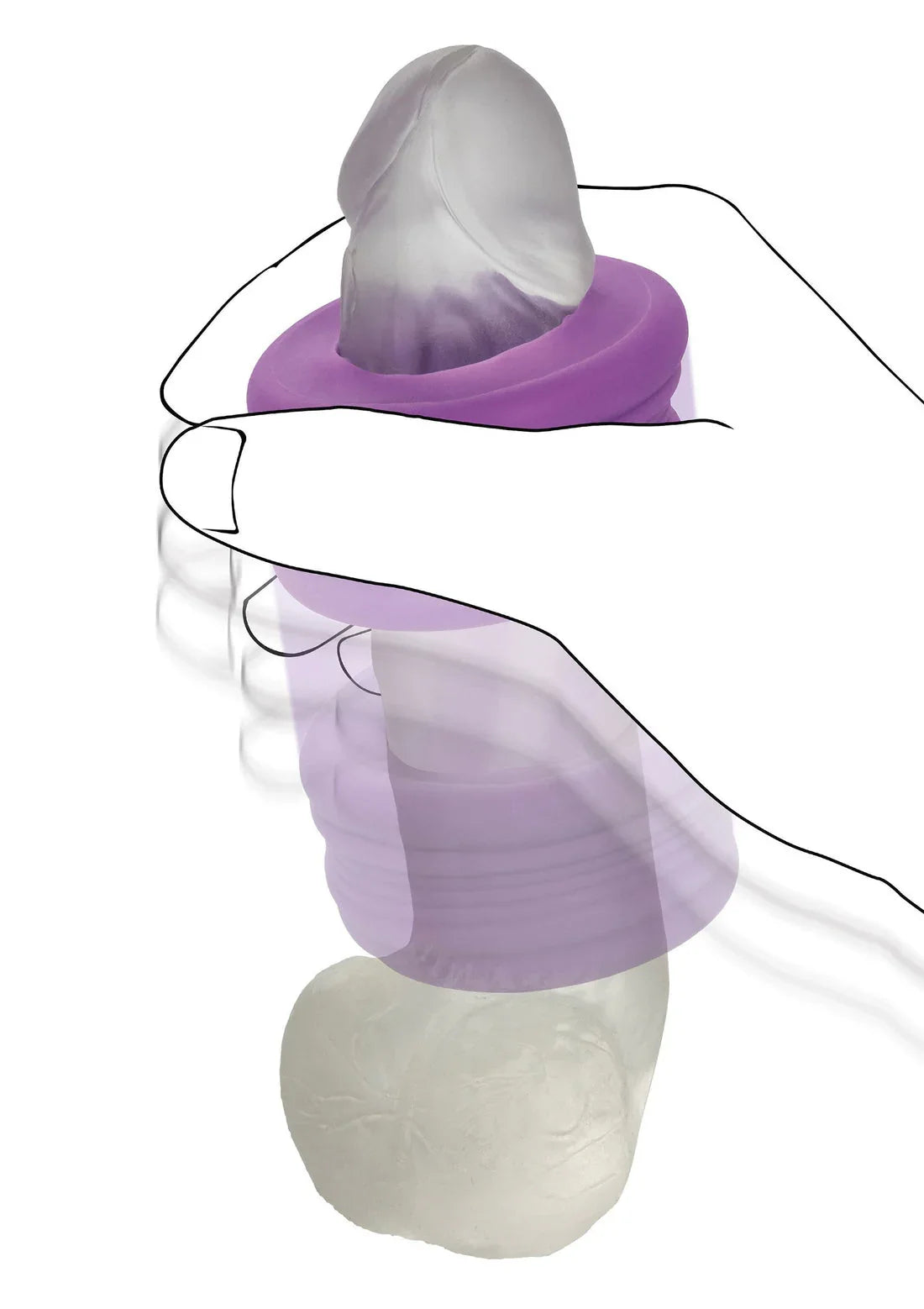 Slop Top Dirty Luv by CalExotics - Happytoys Sexshop: Toys for Feeling Happy & Easy 😊 - Discreet geleverd