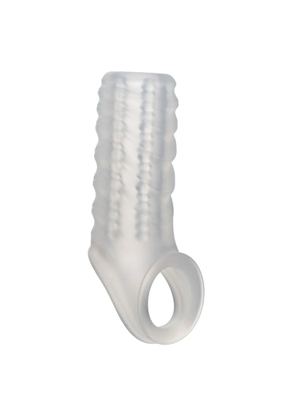 Bestel: Silicone Reversible Sleeve by CalExotics - bij Happytoys: de erotische sex webshop | liever Happy dan Easy ⭐⭐⭐⭐⭐