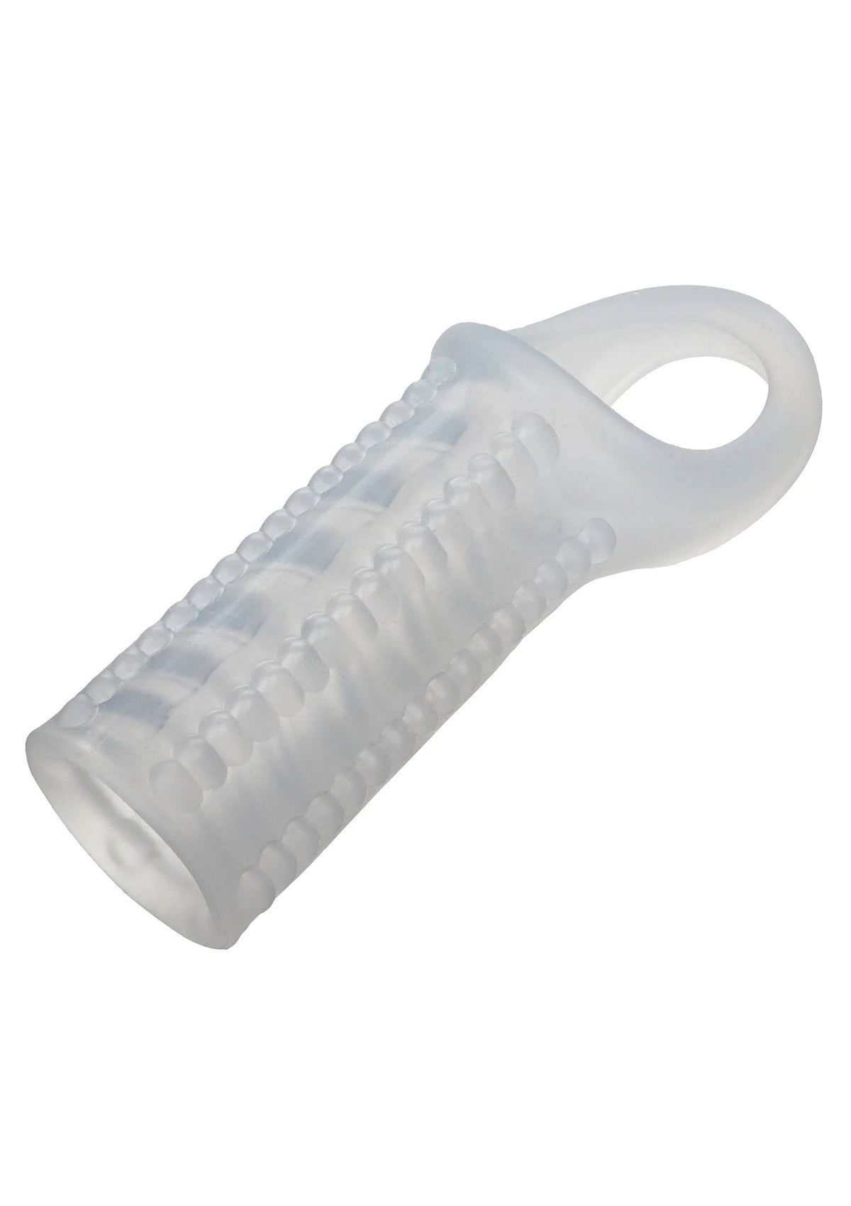 Bestel: Silicone Reversible Sleeve by CalExotics - bij Happytoys: de erotische sex webshop | liever Happy dan Easy ⭐⭐⭐⭐⭐