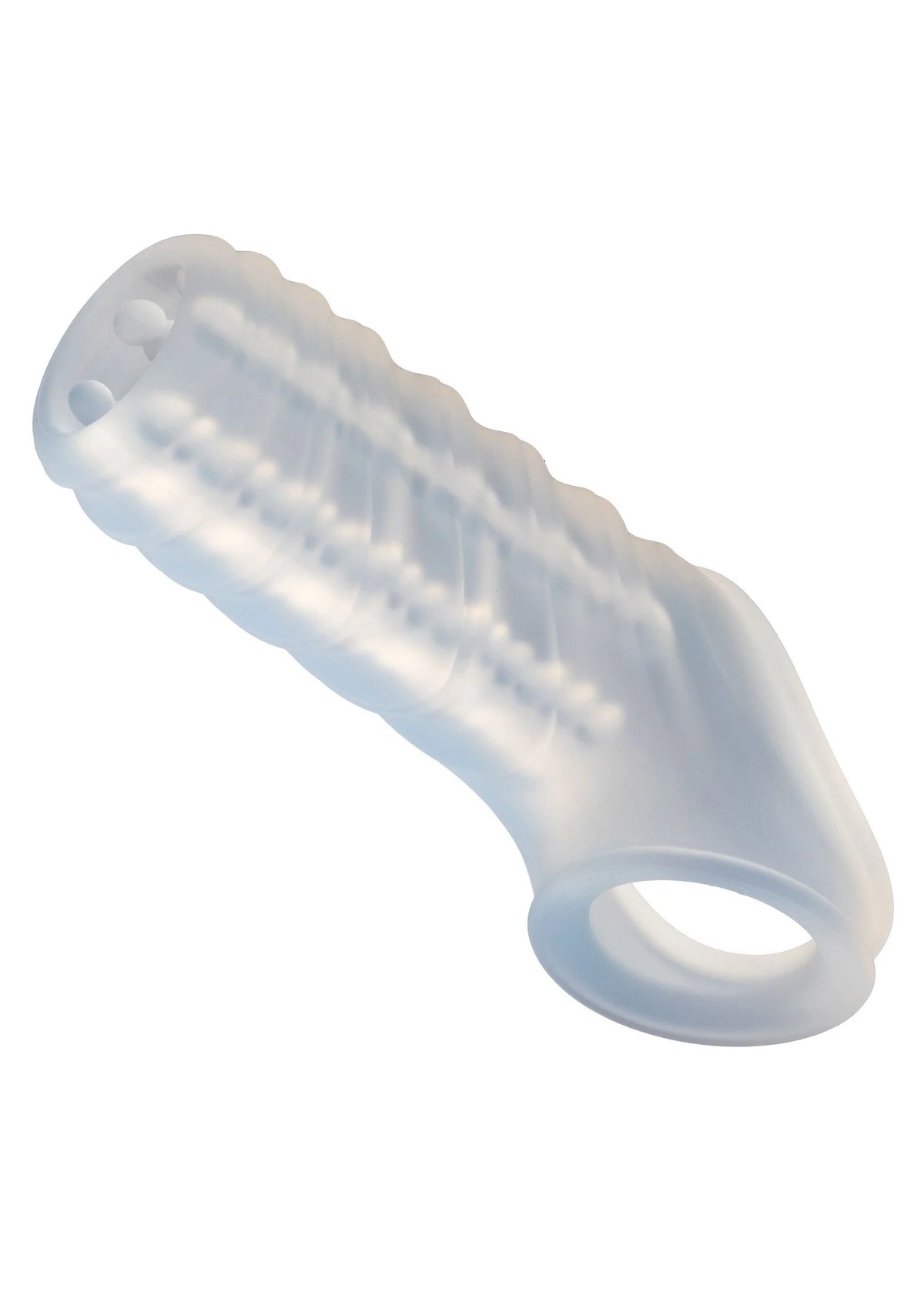 Bestel: Silicone Reversible Sleeve by CalExotics - bij Happytoys: de erotische sex webshop | liever Happy dan Easy ⭐⭐⭐⭐⭐