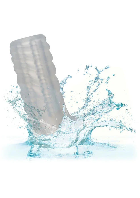 Silicone Reversible Sleeve by CalExotics - Happytoys Sexshop: Toys for Feeling Happy & Easy 😊 - Discreet geleverd