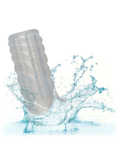 Silicone Reversible Sleeve by CalExotics - Happytoys Sexshop: Toys for Feeling Happy & Easy 😊 - Discreet geleverd