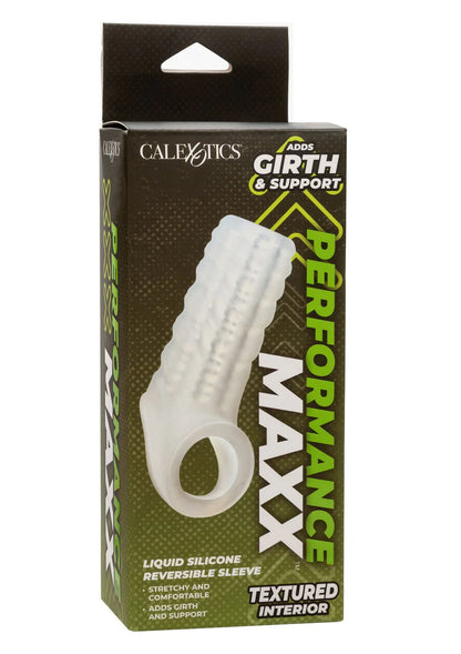 Silicone Reversible Sleeve by CalExotics - Happytoys Sexshop: Toys for Feeling Happy & Easy 😊 - Discreet geleverd