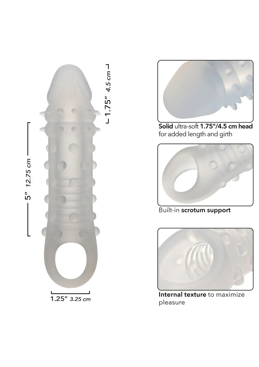 Liquid Silicone Adonis by CalExotics - Happytoys Sexshop: Toys for Feeling Happy & Easy 😊 - Discreet geleverd