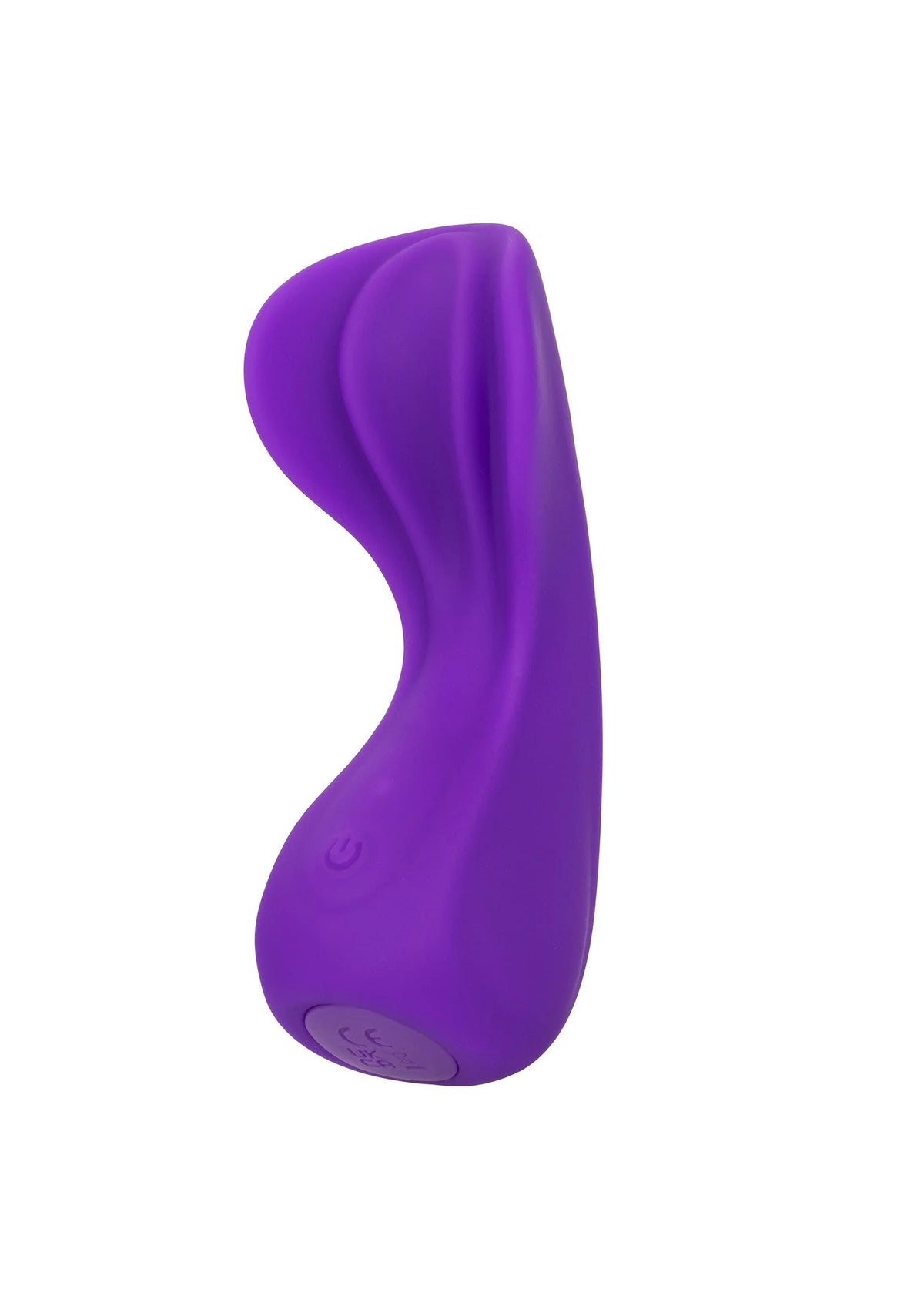 Cascade Wave vibrator: paarse siliconen met golvend, afgerond uiteinde.