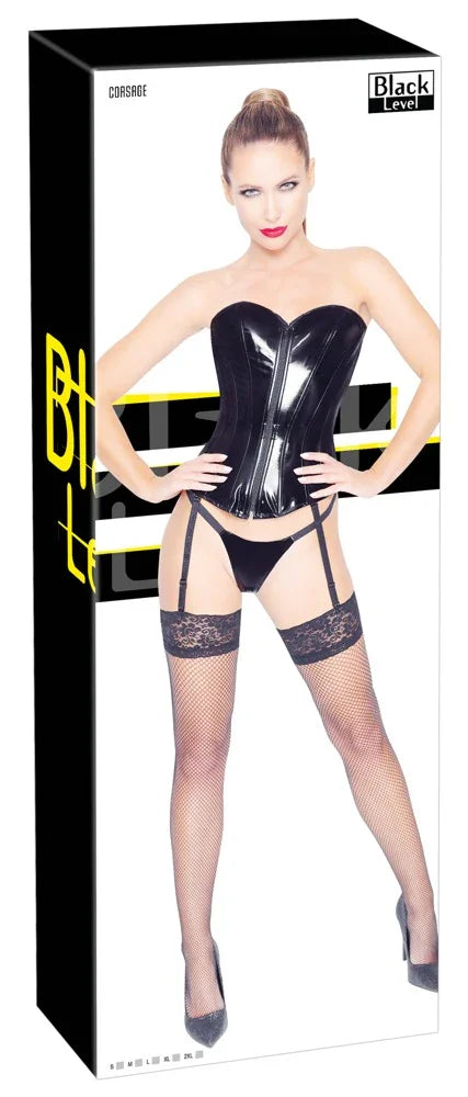 Vinyl Corset - Happytoys Sexshop: Toys for Feeling Happy & Easy 😊 - Discreet geleverd