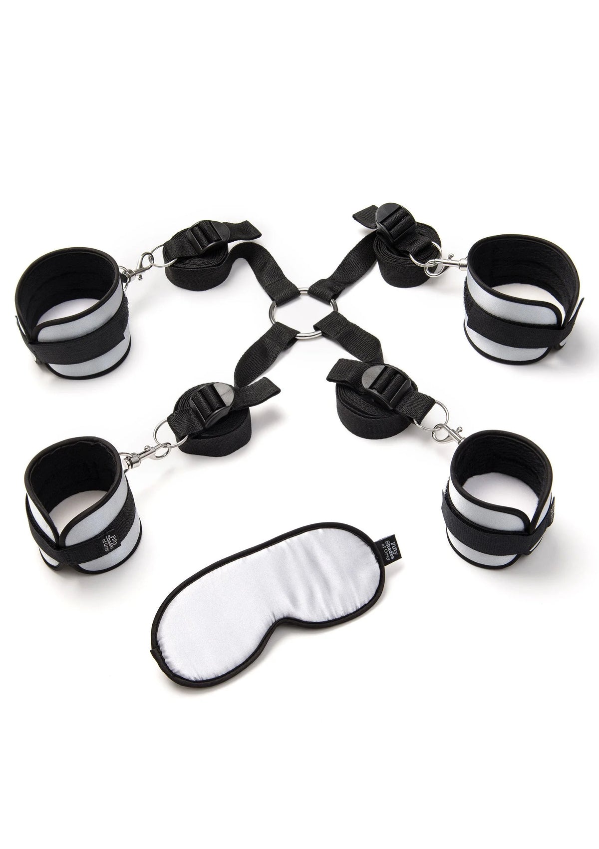 Bestel: Hard Limits Bed Restraint Kit by Fifty Shades of Grey - bij Happytoys: de erotische sex webshop | liever Happy dan Easy ⭐⭐⭐⭐⭐