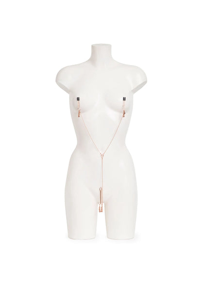 Bestel: Freed All Sensation Nipple & Clitoral Chain Fifty Shades - bij Happytoys: de erotische sex webshop | liever Happy dan Easy ⭐⭐⭐⭐⭐