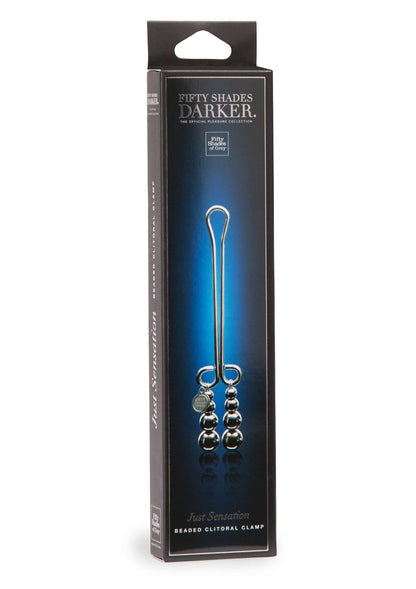 Bestel: Just Sensation Beaded Clitoral Clamp Fifty Shades Darker - bij Happytoys: de erotische sex webshop | liever Happy dan Easy ⭐⭐⭐⭐⭐