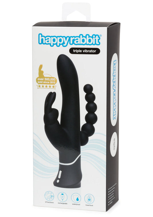 Triple Curve Rabbit Vibrator by Happy Rabbit