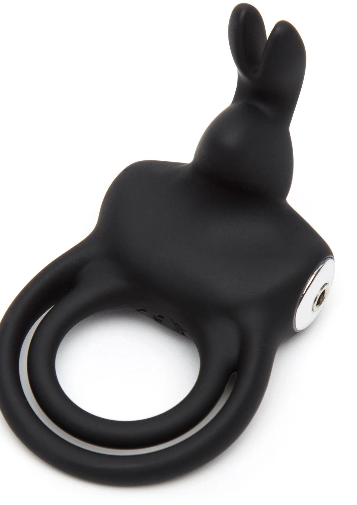 Bestel: Stimulating Rabbit Cock Ring - bij Happytoys: de erotische sex webshop | liever Happy dan Easy ⭐⭐⭐⭐⭐ - Default Title - 29171 - BLACK
