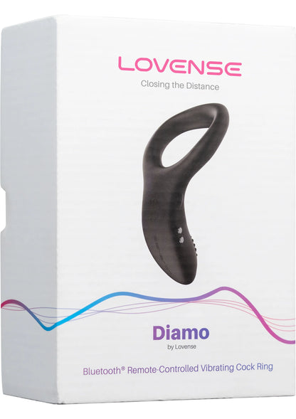 Verpakkingsdoos van Lovesense Diamo met vibrerende cockring
