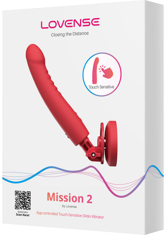 Mission 2 Thrusting Dildo by Lovsense