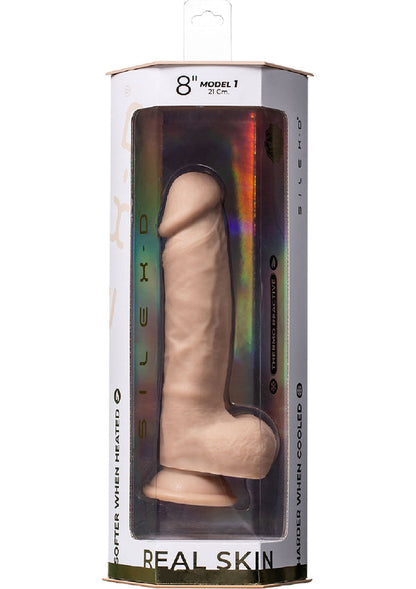 Real Skin Dildo Model 1 - 8 inch by Silex-D Real Feel