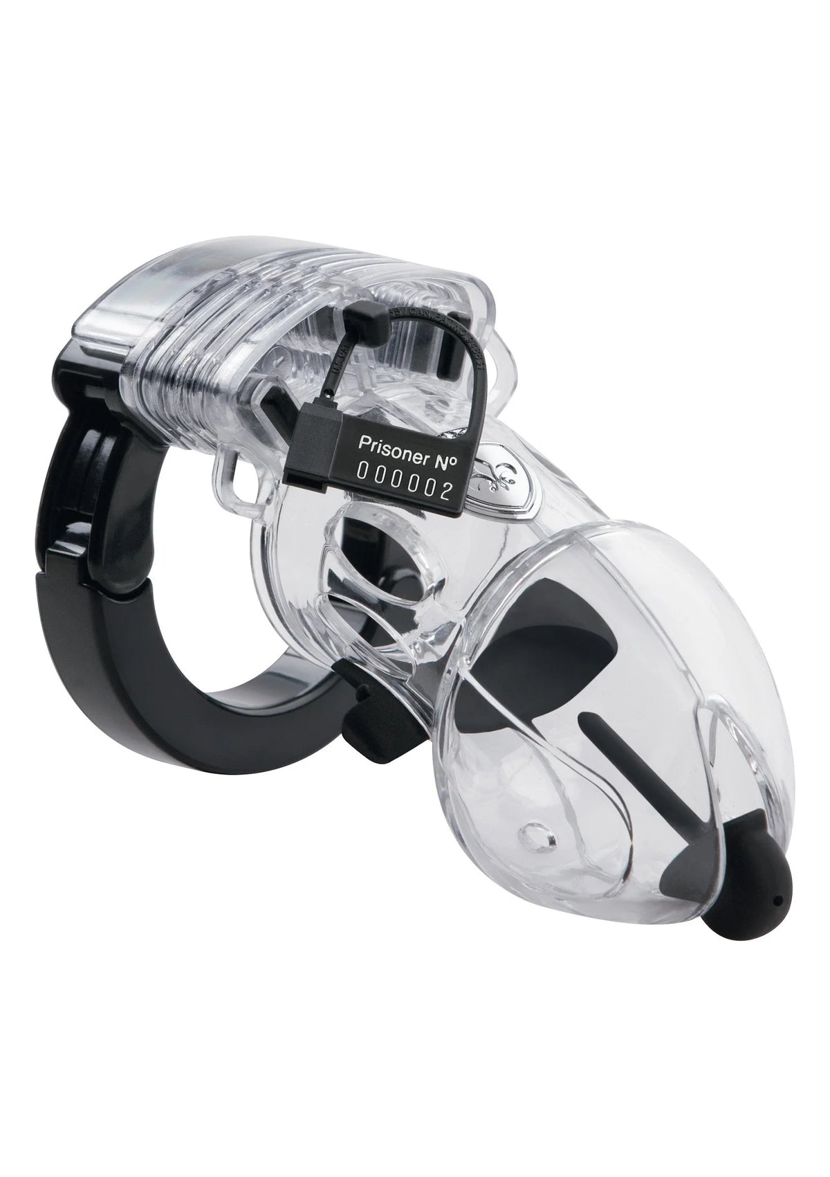 Bestel: Pubic Enemy No. 2 Cock Cage by MyStim - bij Happytoys: de erotische sex webshop | liever Happy dan Easy ⭐⭐⭐⭐⭐ - Default Title - 33527 - CLEAR