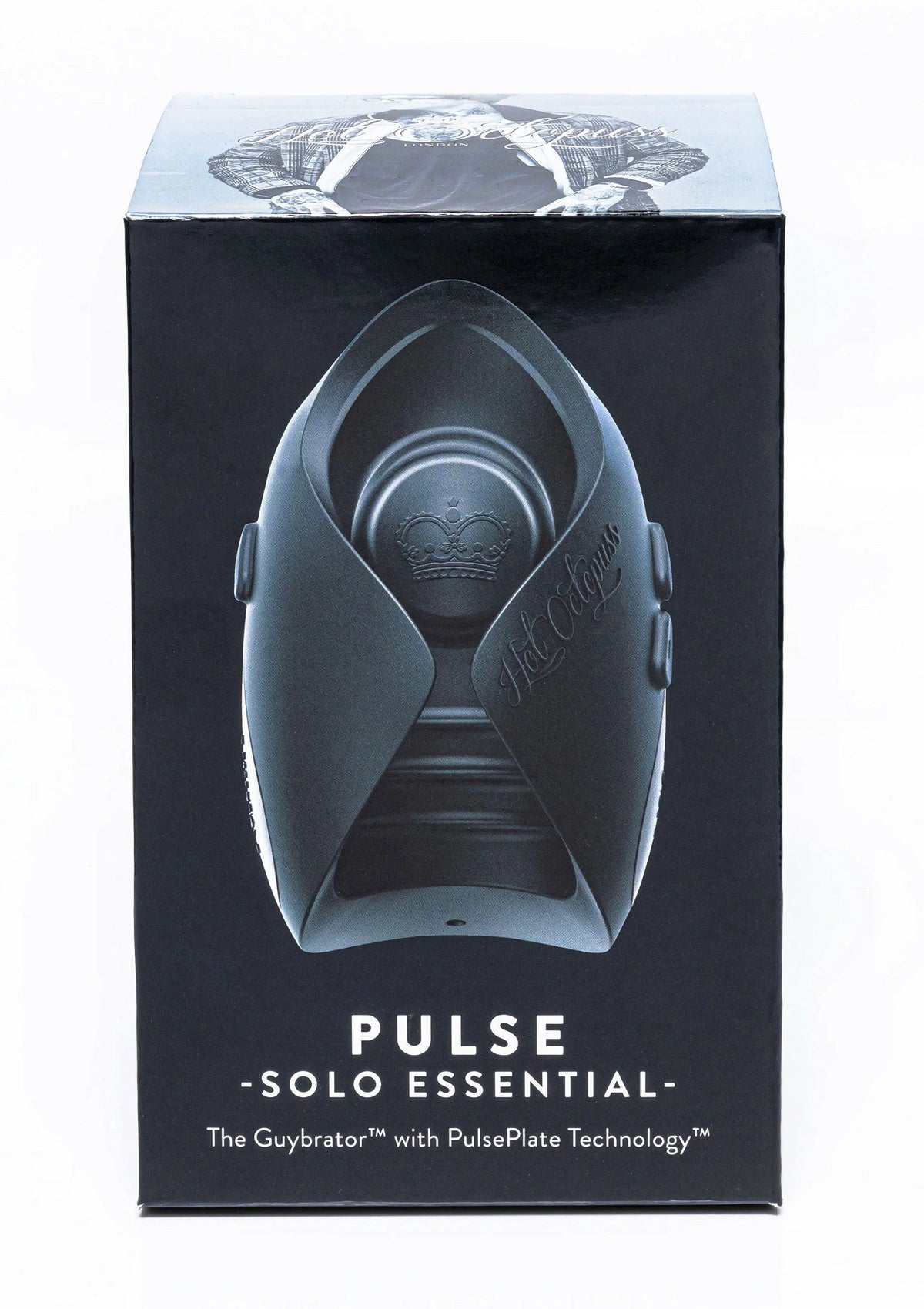 Verpakte Pulse solo-essential masturbator van Hot Octopuss, doos met frontafbeelding