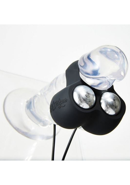 Jett Double Vibrating Cockring Guybrator by Hot Octopuss