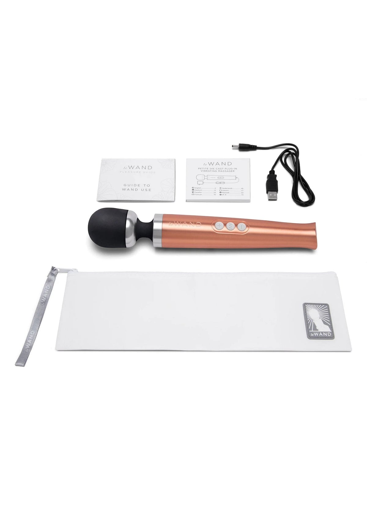 Bestel: Die Cast Rechargeable Vibrating Massager by Le Wand - bij Happytoys: de erotische sex webshop | liever Happy dan Easy ⭐⭐⭐⭐⭐