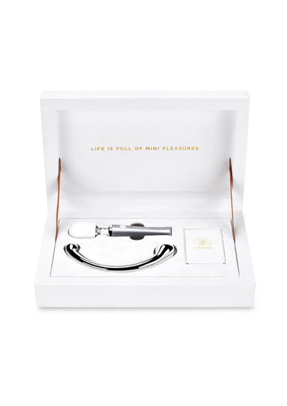 LeWand mini pleasures set in witte doos met gebogen opzetstuk en kaartje