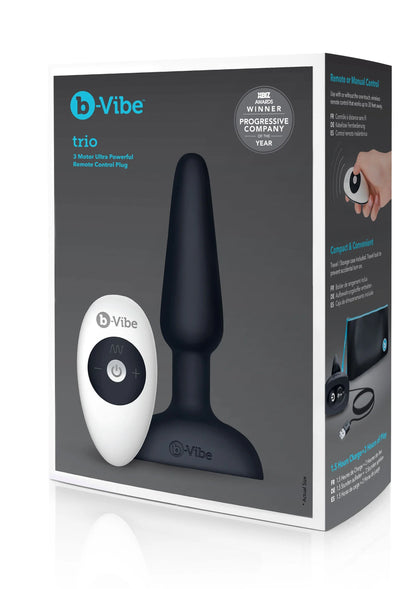 Doos met anale plug en afstandsbediening, kitweergave