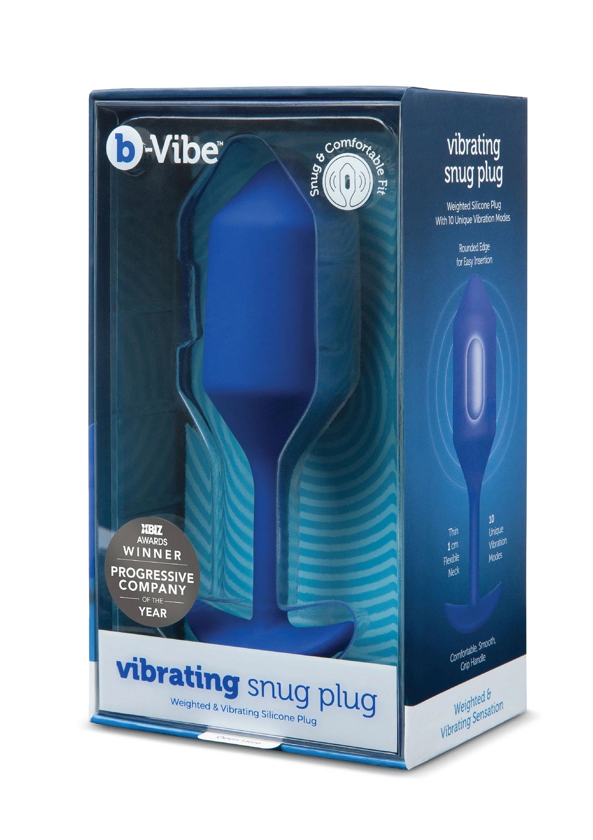 Beste vandaag nog: Vibrating Snug Plug 4 by B - Vibe - bij Happytoys
