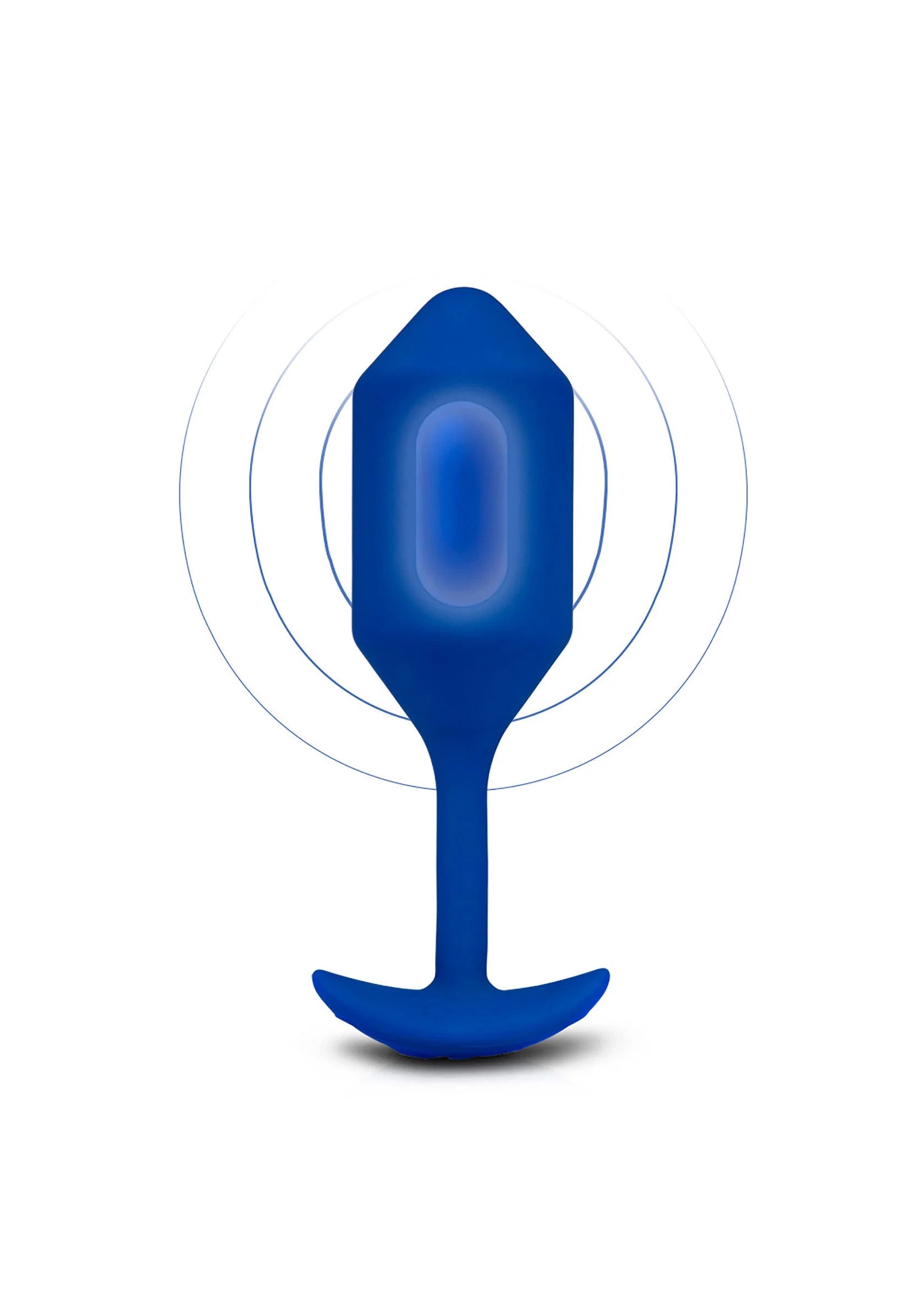 Beste vandaag nog: Vibrating Snug Plug 4 by B - Vibe - bij Happytoys - Default Title - 35433 - BLUE