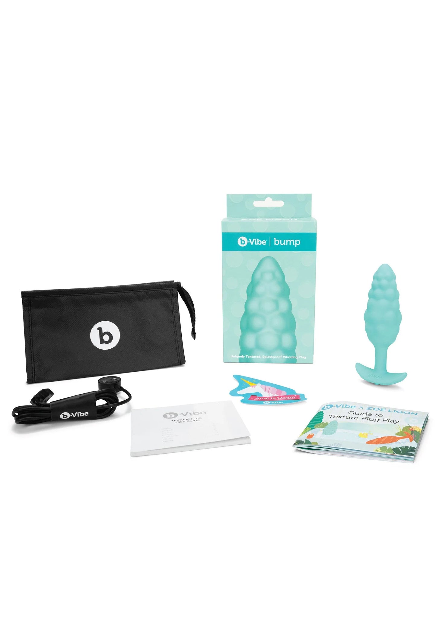 Bump Texture Plug Anal Buttplug by B-Vibe