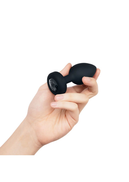 Vibrating Jewel Plug M/L von B-Vibe