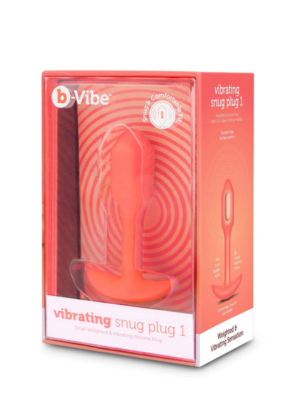 Vibrating Snug Plug S by B-Vibe