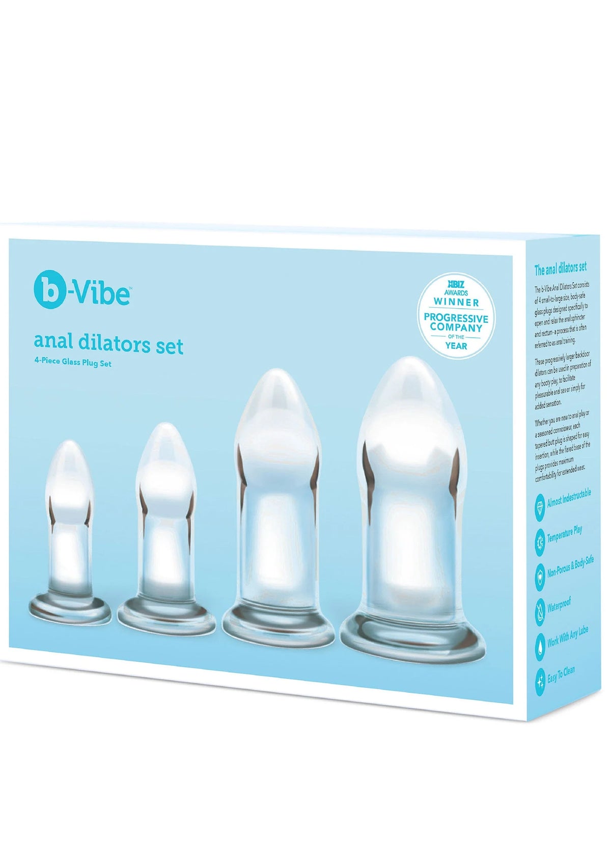 Beste vandaag nog: Anal Dilators Set B - Vibe - bij Happytoys