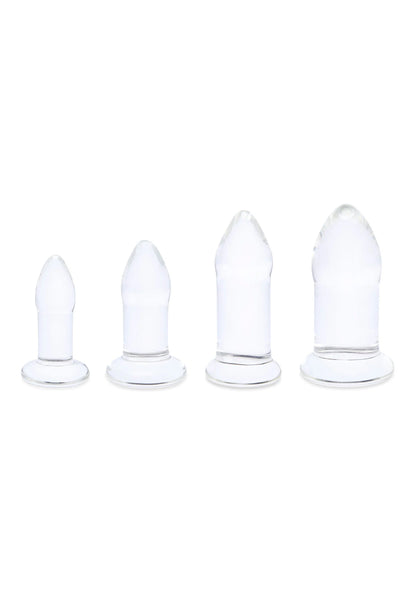 Beste vandaag nog: Anal Dilators Set B - Vibe - bij Happytoys - Default Title - 35450 - CLEAR