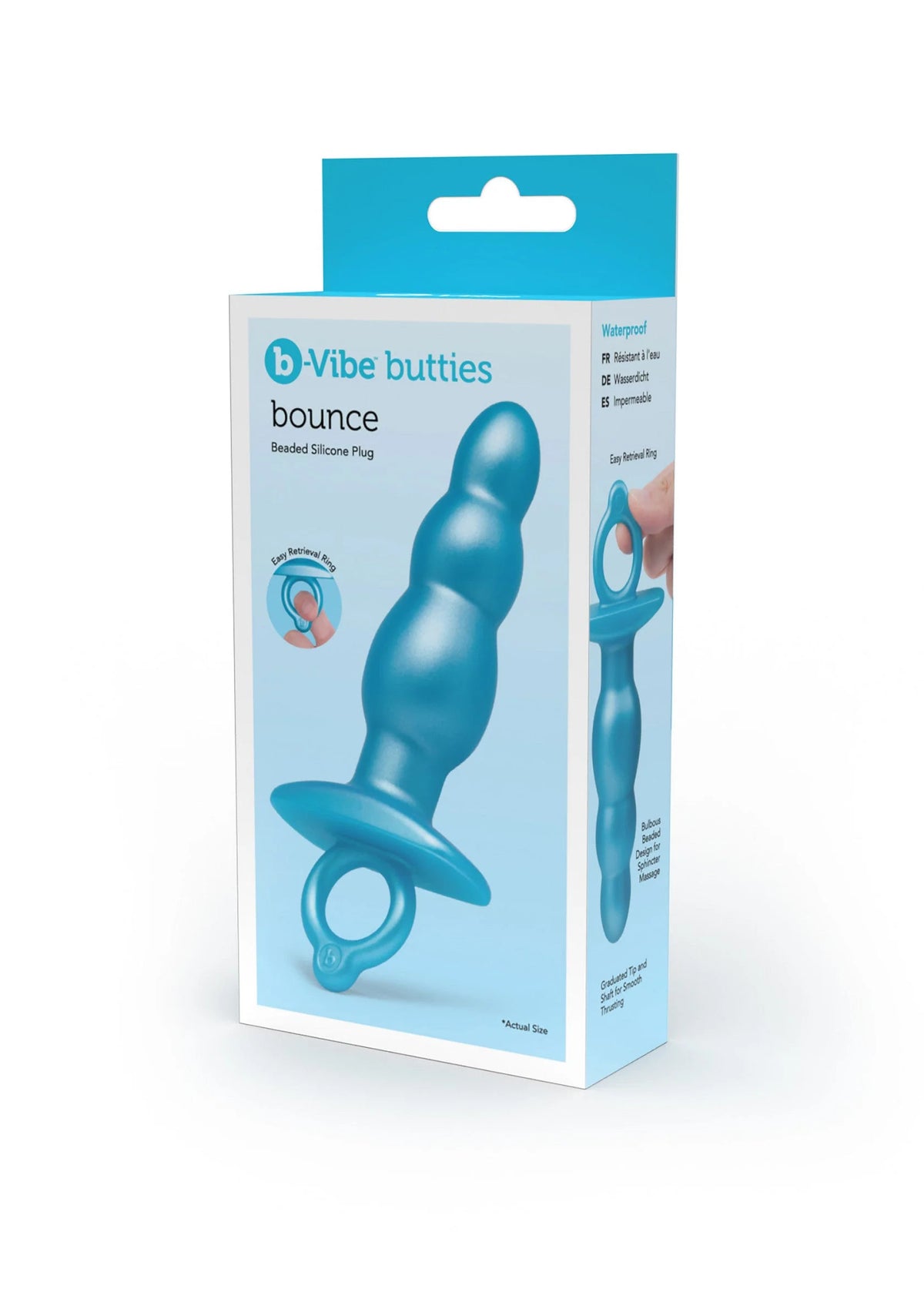 Bestel: B - Vibe Bounce Plug - bij Happytoys: de erotische sex webshop | liever Happy dan Easy ⭐⭐⭐⭐⭐