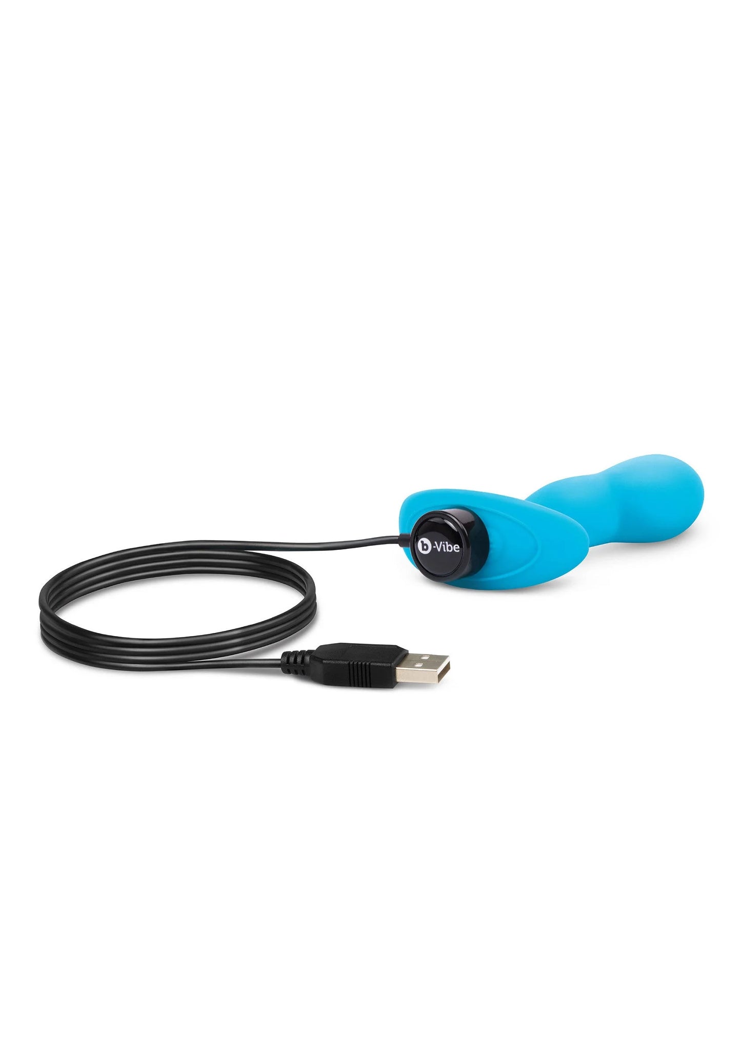 Blauwe P-spot plug met aansluitkabel en USB-stekker
