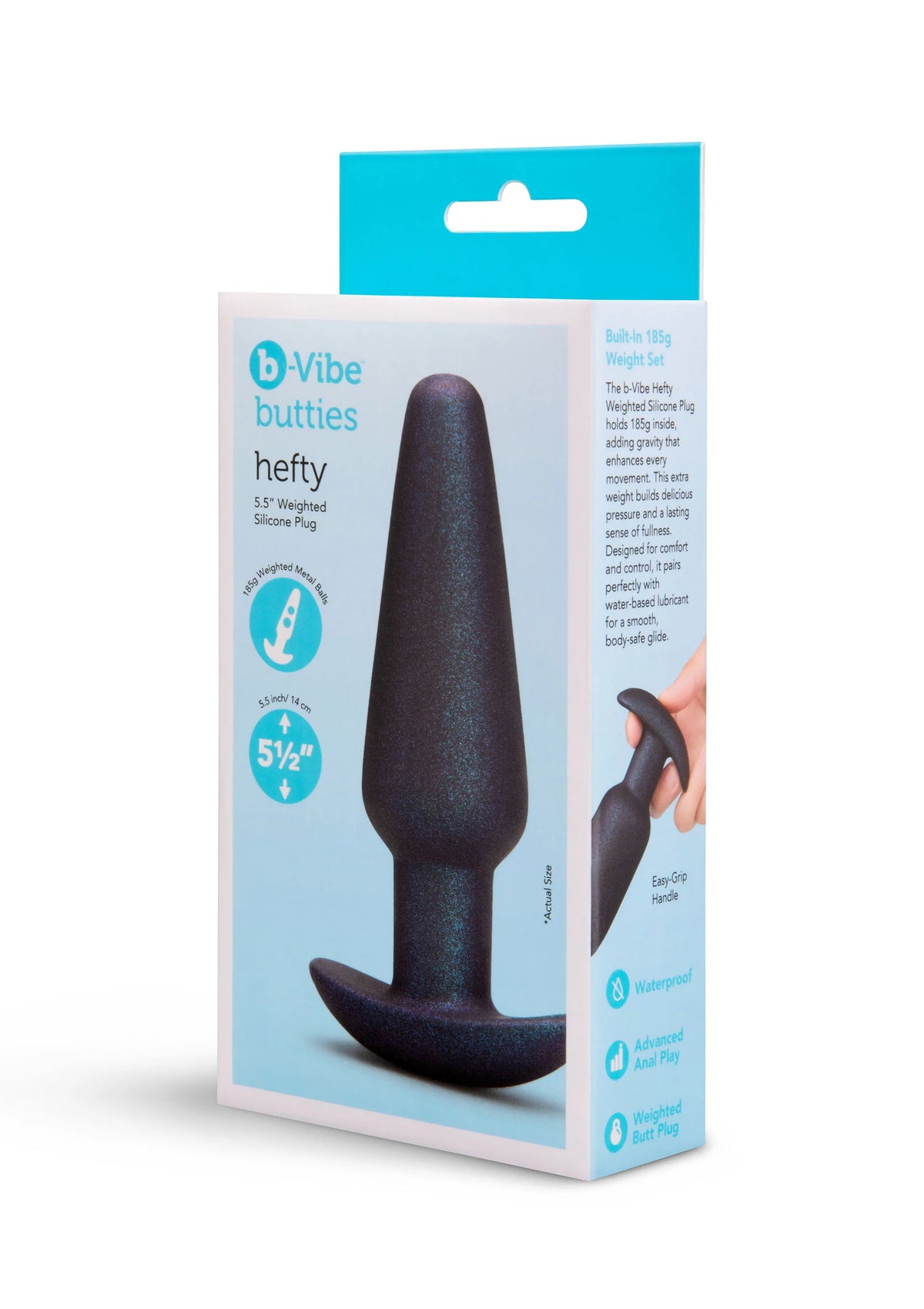 Bestel: Butties Hefty butplug by B - Vibe - bij Happytoys: de erotische sex webshop | liever Happy dan Easy ⭐⭐⭐⭐⭐