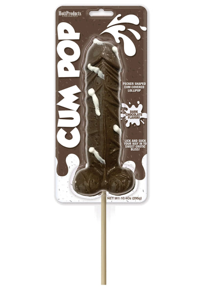 Bestel: Chocolate Flavoured Cum Pops - bij Happytoys: de erotische sex webshop | liever Happy dan Easy ⭐⭐⭐⭐⭐ - Default Title - 37032 - BLACK