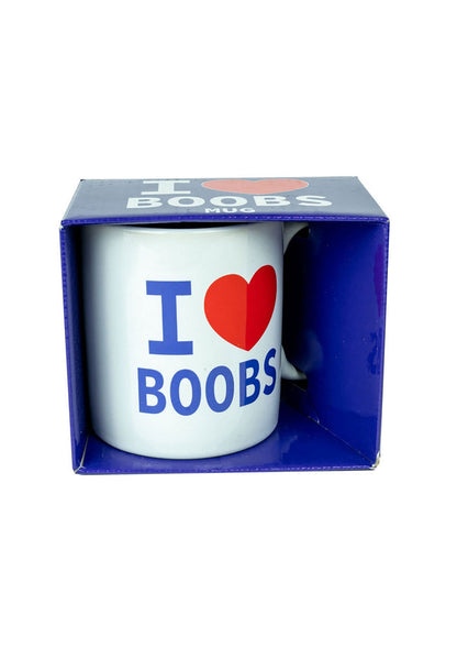 I Love Boobs Mug by Spencer & Fleetwood