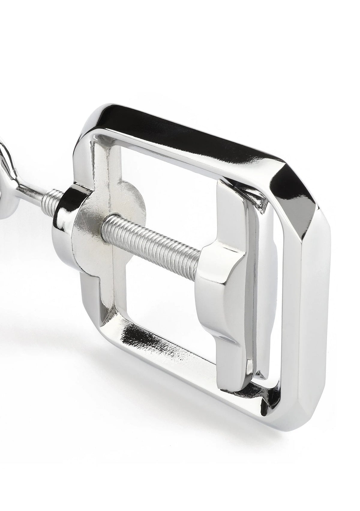 Verchroomde klem met U-vorm en schroefstang van ball crusher