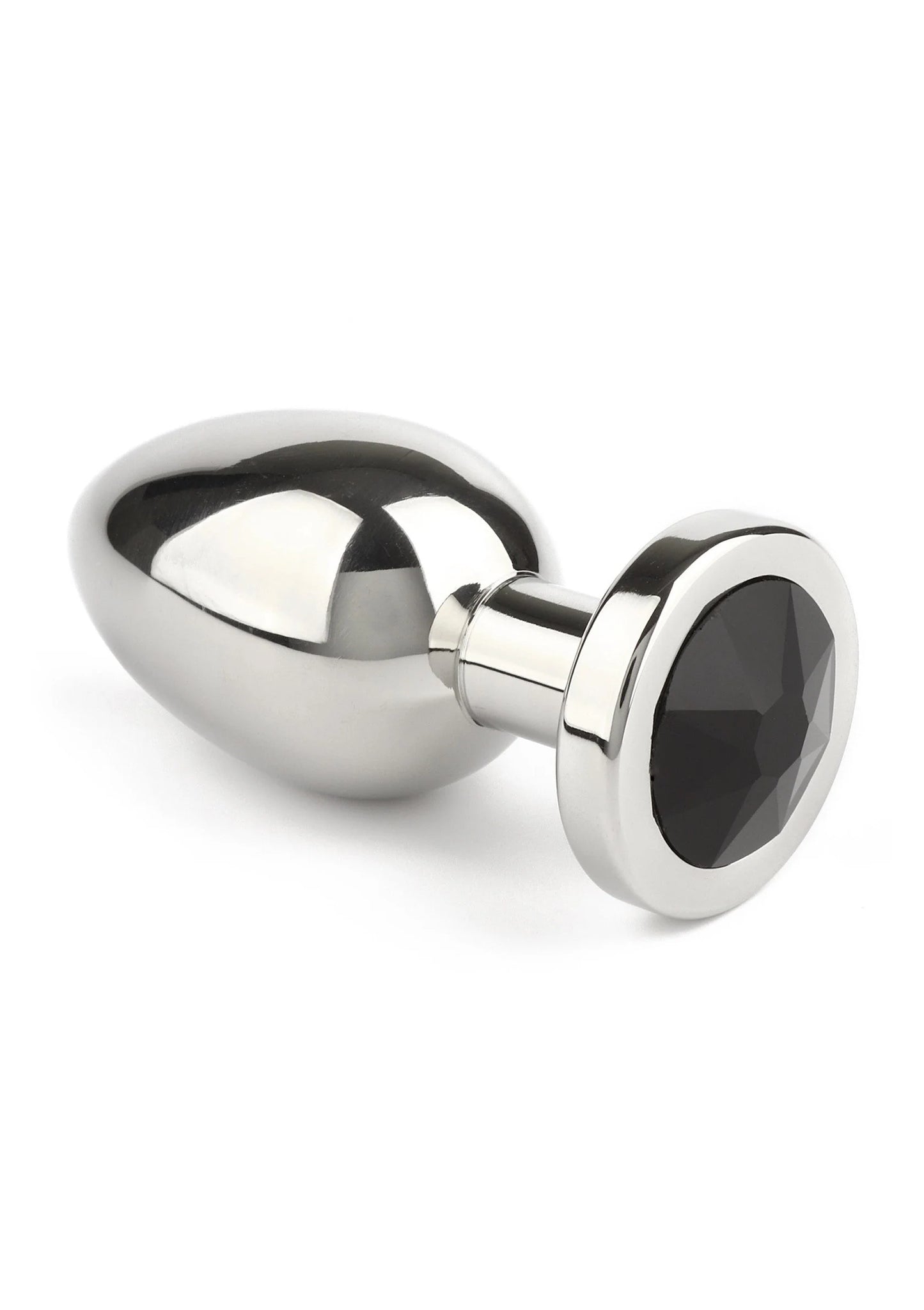 Mr. Steel Jewled Butt Plug Small (Blue)