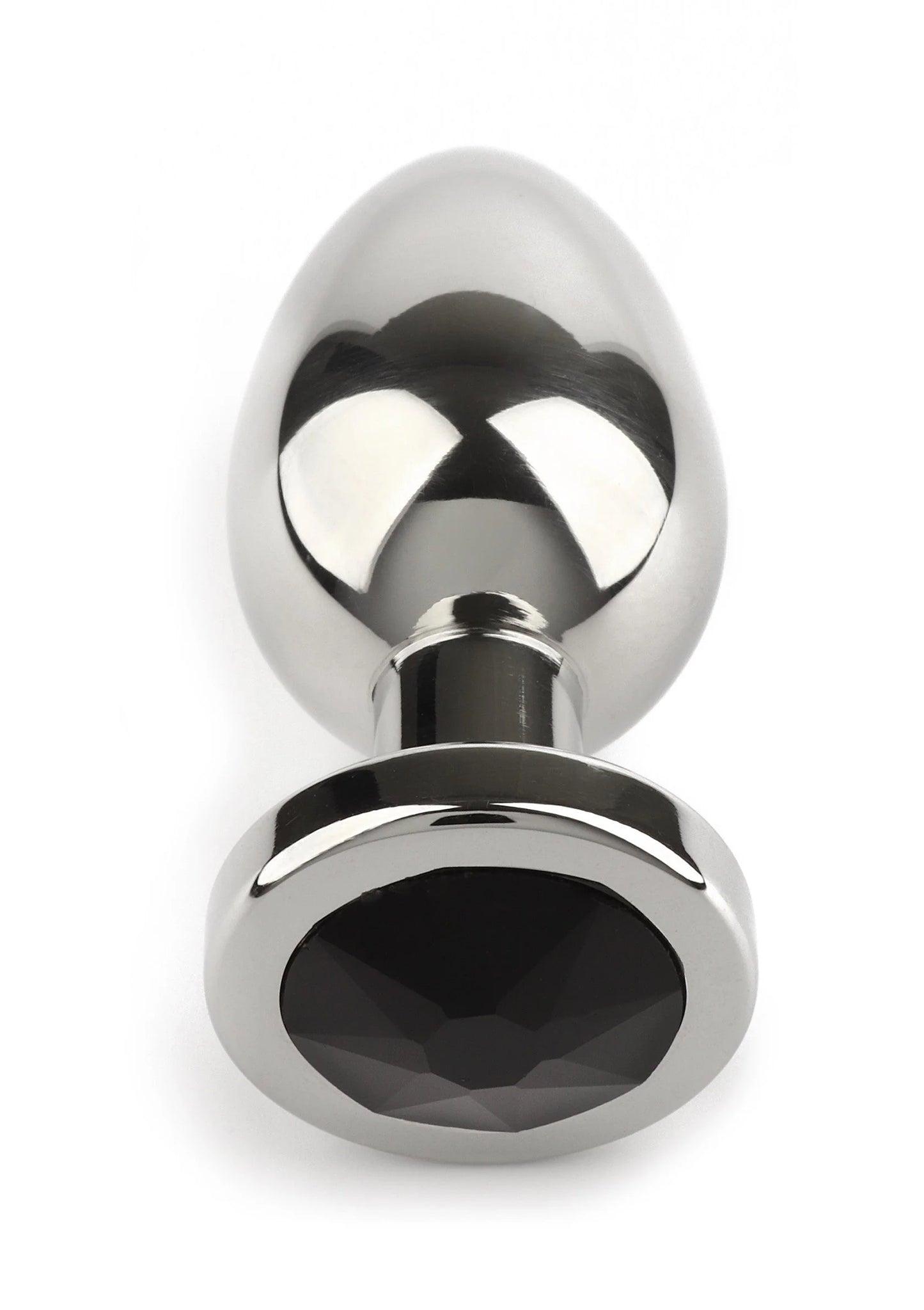 Mr. Steel Jewled Butt Plug Small (Blue)