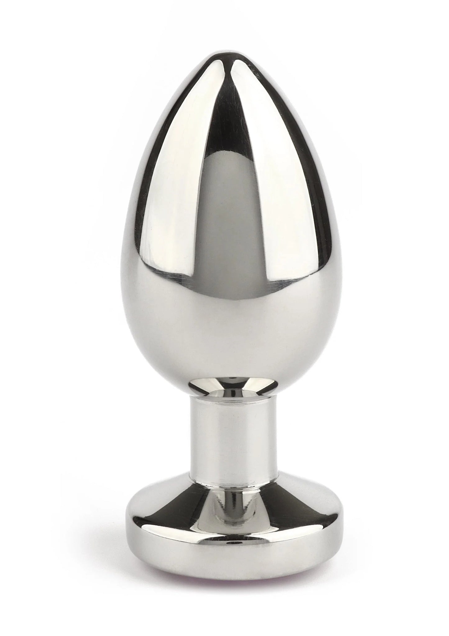 Mr. Steel Jewled Butt Plug Small (Blue)