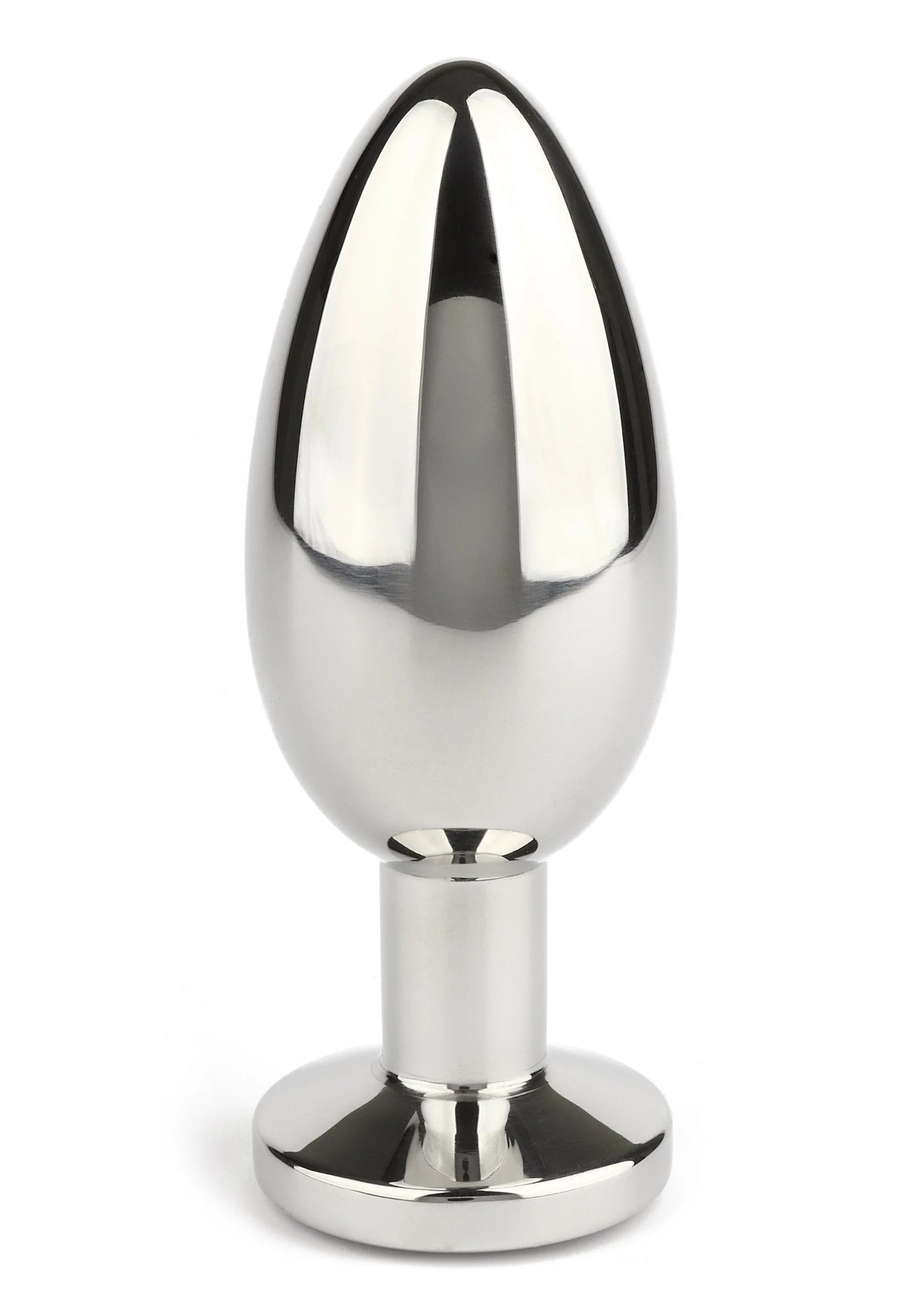 Mr. Steel Jewled Butt Plug Large (Blue)
