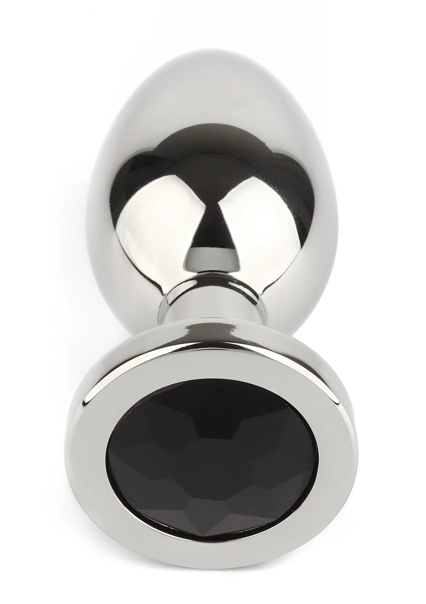 Mr. Steel Jewled Butt Plug Large (Blue)