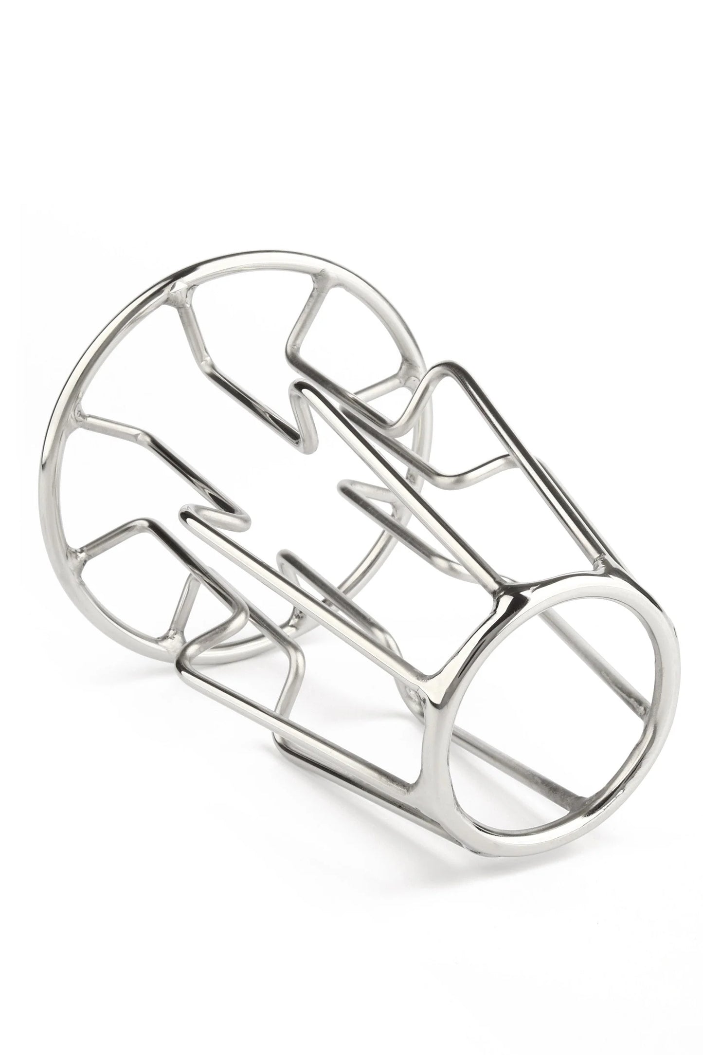 Mr. Steel Trapezoid Anal Plug Large