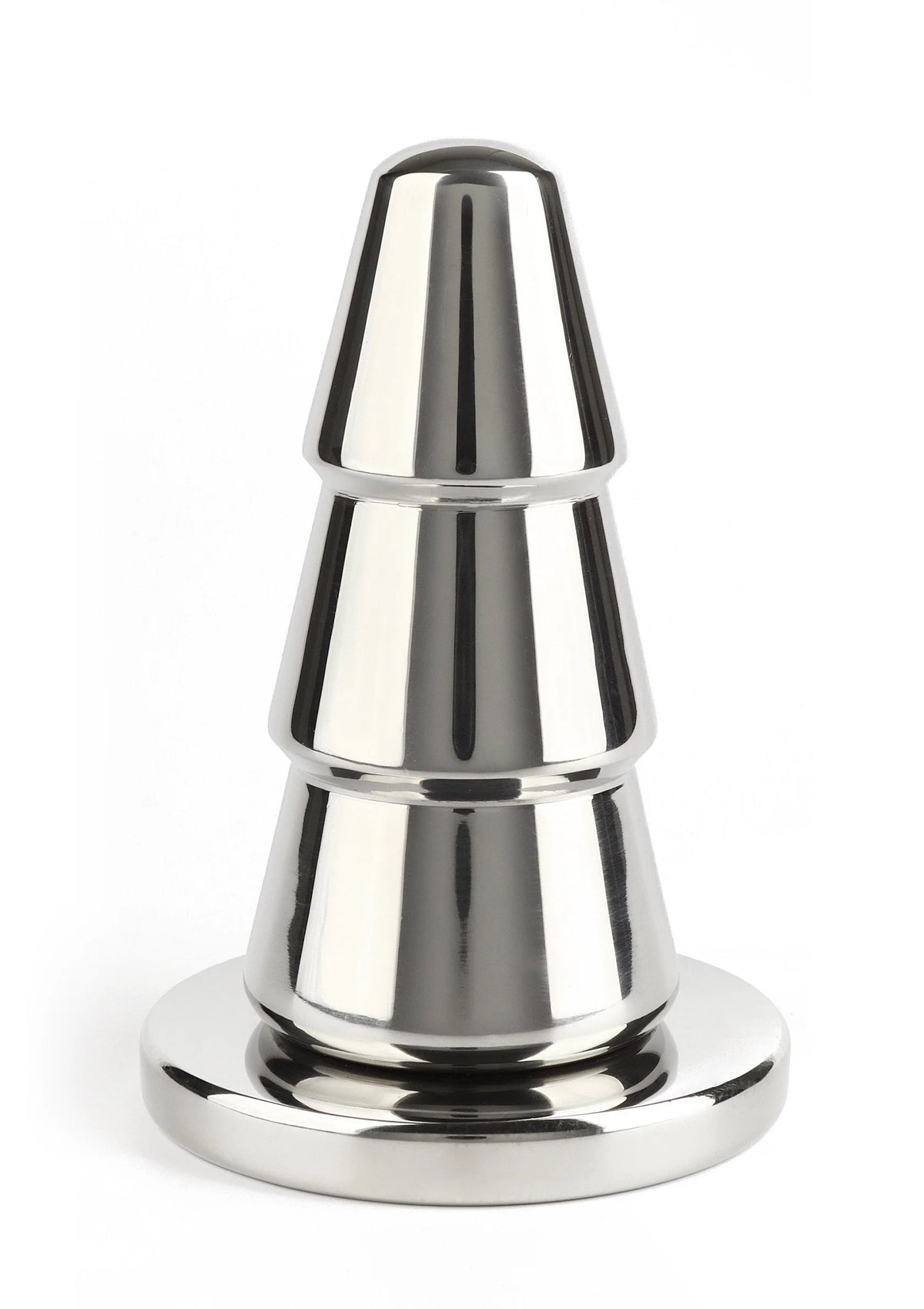 Bestel: Mr. Steel Advanced Cone Butt Plug - bij Happytoys: de erotische sex webshop | liever Happy dan Easy ⭐⭐⭐⭐⭐