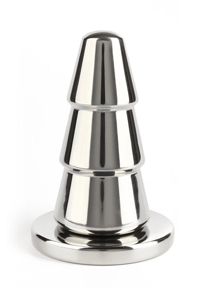 Bestel: Mr. Steel Advanced Cone Butt Plug - bij Happytoys: de erotische sex webshop | liever Happy dan Easy ⭐⭐⭐⭐⭐