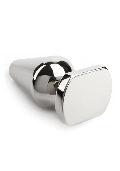 Heavy Steel Butt Plug Medium by Mr. Steel