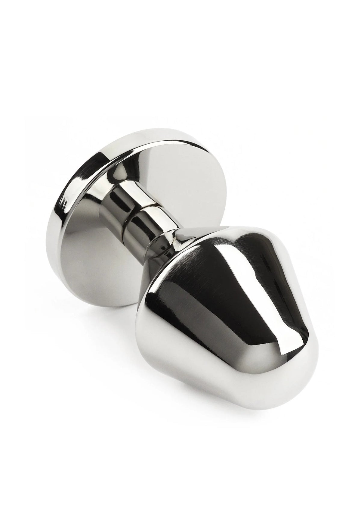 Bestel: Mr. Steel Classic Butt Plug Small - bij Happytoys: de erotische sex webshop | liever Happy dan Easy ⭐⭐⭐⭐⭐ - Default Title - 38156 - SILVER