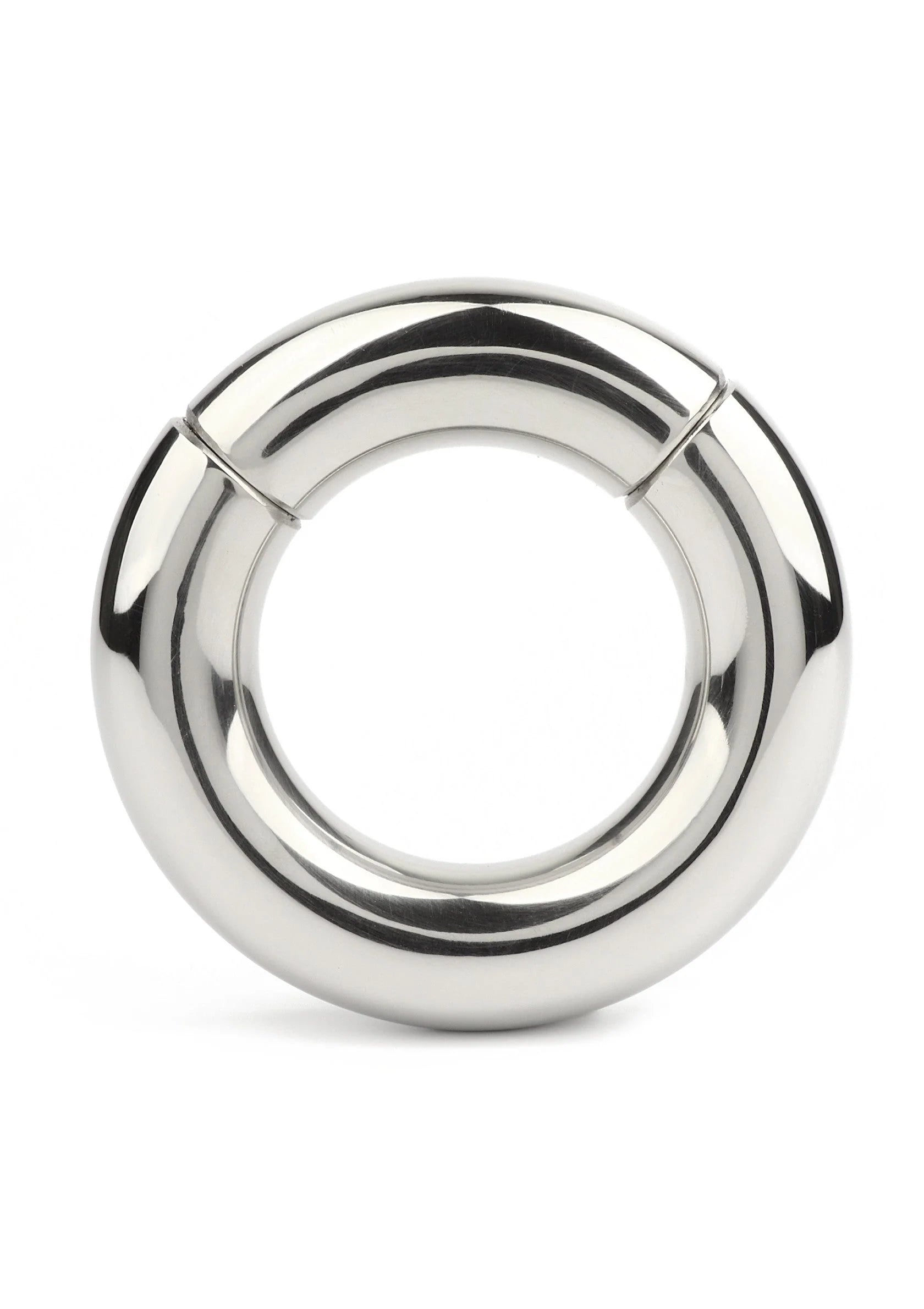 Verchroomd U-vormig gewicht met openingsring van 39 mm, stapelbaar